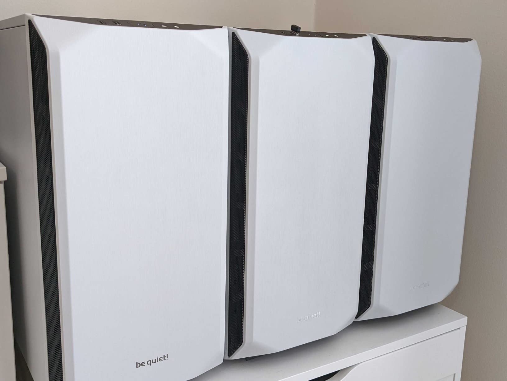be quiet! Pure Base 500 ATX Midi Tower PC Case | Two Pre-Installed Silent Wings 2 Fans| White | BG035 customer photo 1