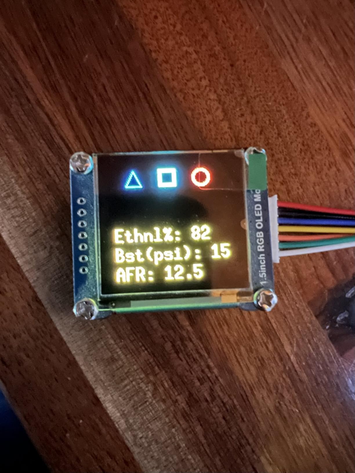 1.5inch RGB OLED Display Module, 128x128 Pixels 16-bit High Color (65K Colors) SPI Interface Compatible with Arduino Raspberry Pi Jetson Nano STM32 customer photo 1