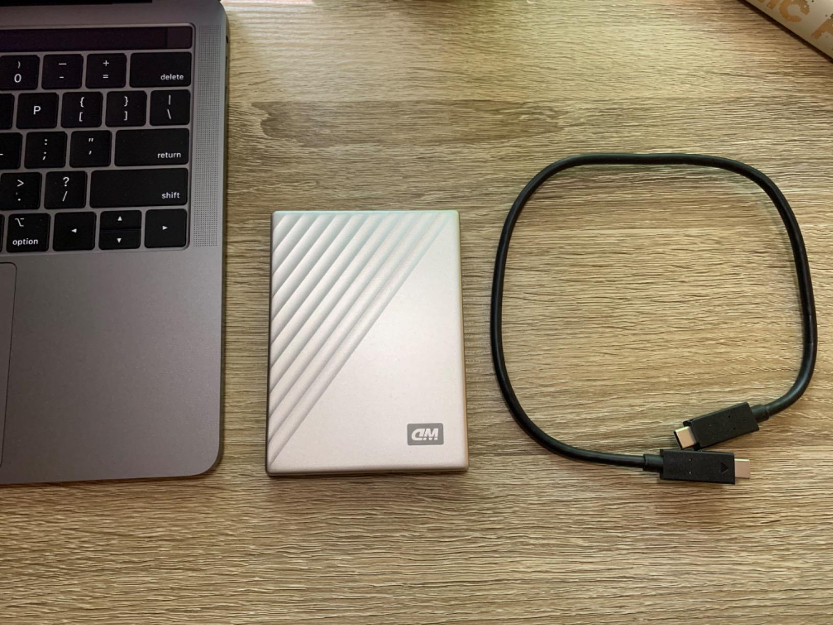 WD 5TB My Passport Ultra for Mac Silver, Portable External Hard Drive, USB-C and USB 3.1 customer photo 1