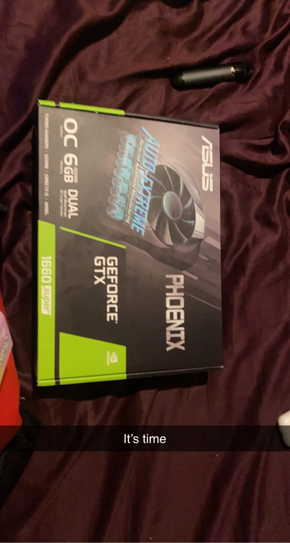 ASUS GeForce GTX 1660 Super Overclocked 6GB Phoenix Fan Edition HDMI DP DVI Graphics Card customer photo 1