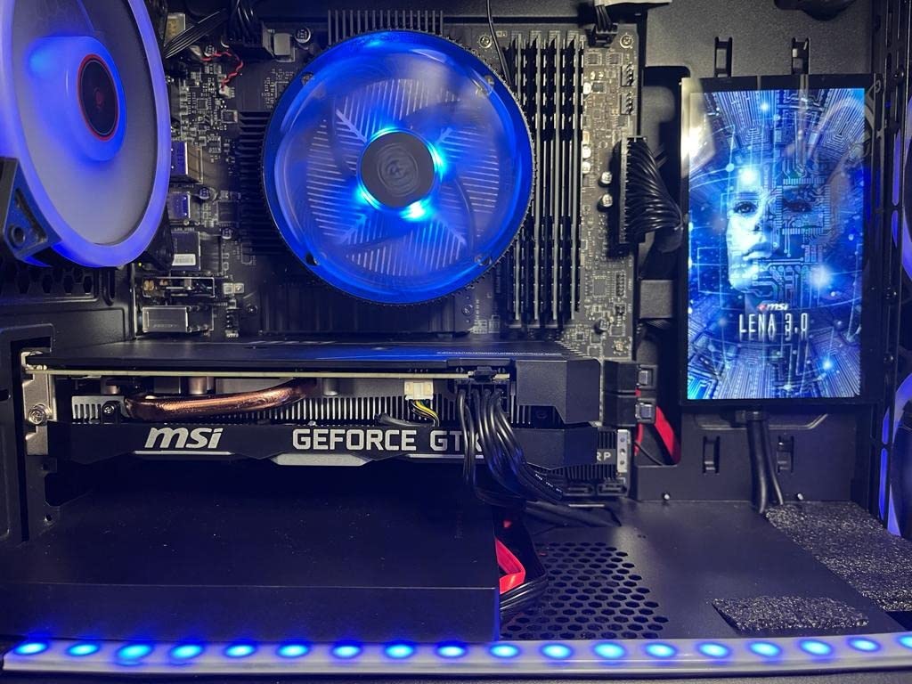 MSI Gaming GeForce GTX 1660 Super 192-bit HDMI/DP 6GB GDRR6 HDCP Support DirectX 12 Dual Fan VR Ready OC Graphics Card (GTX 1660 Super Ventus XS OC) customer photo 2