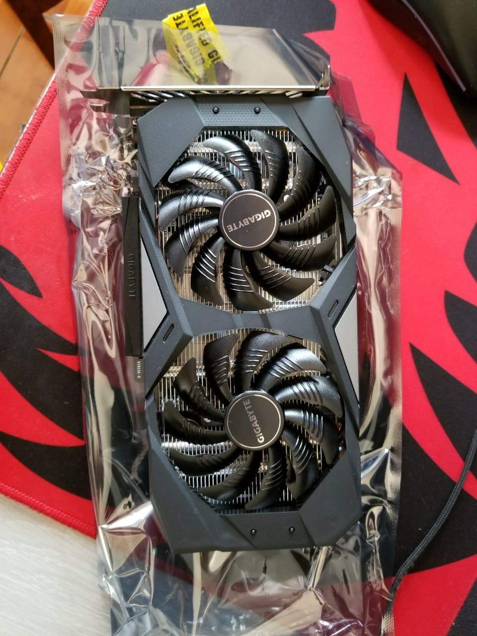 GIGABYTE Gv-N165SWF2OC-4GD GeForce GTX 1650 Super Windforce OC 4G Graphics Card, 2X Windforce Fans, 4GB 128-Bit GDDR6, Video Card customer photo 1