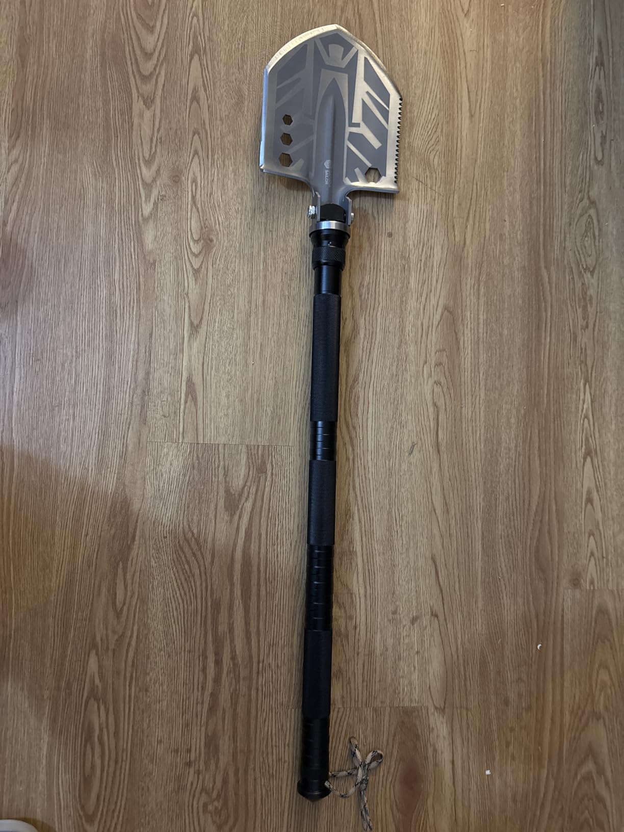 Sahara Sailor Unbreakable Tactical Shovel - 23 in 1 Survival Gear Multifunctional Camping Tool, 180 Degree Folding Shovel for Camping, Hiking, Gardening, Car Emergency customer photo 1