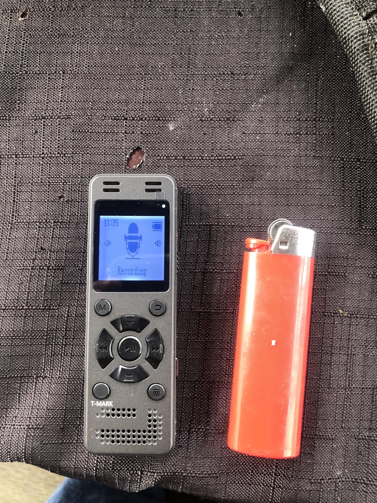 128GB Digital Voice Recorder for Lectures Meetings - EVIDA 9296 Hours Voice Activated Recording Device Audio Recorder with Playback, Password customer photo 1