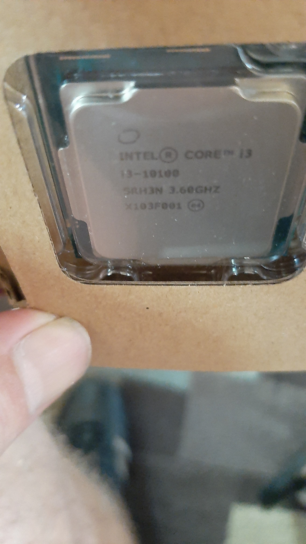 Intel Core i3-10100 Desktop Processor 4 Cores up to 4.3 GHz LGA1200 (Intel 400 Series Chipset) 65W, Model Number: BX8070110100 customer photo 2