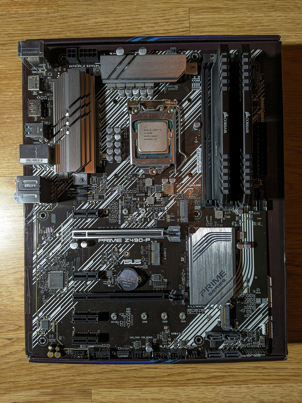 Intel Core i5-10400 Desktop Processor 6 Cores up to 4.3 GHz LGA1200 (Intel 400 Series Chipset) 65W, Model Number: BX8070110400 customer photo 2