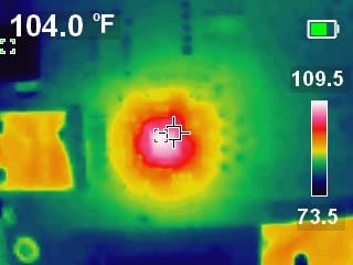 Klein Tools TI250 Rechargeable Thermal Imaging Camera, Camera Displays Over 19,200 Pixels with 3 Color Palettes, High / Low Temperature Points customer photo 1