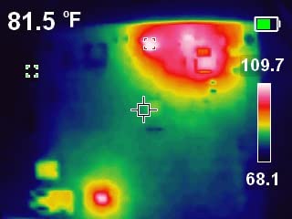Klein Tools TI250 Rechargeable Thermal Imaging Camera, Camera Displays Over 19,200 Pixels with 3 Color Palettes, High / Low Temperature Points customer photo 2
