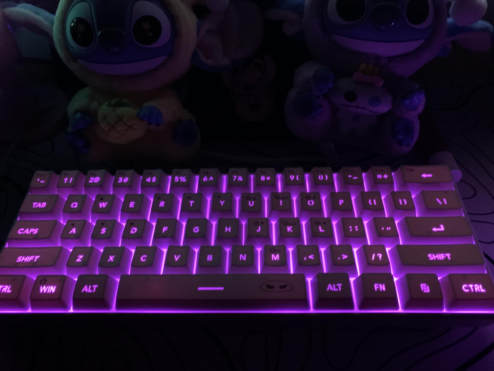 MageGee Mini 60% Gaming Keyboard, RGB Backlit 61 Key Ultra-Compact Keyboard, TS91 Ergonomic Waterproof Mechanical Feeling Office Computer Keyboards for PC, MAC, PS4, Xbox ONE Gamer(Black) customer photo 2
