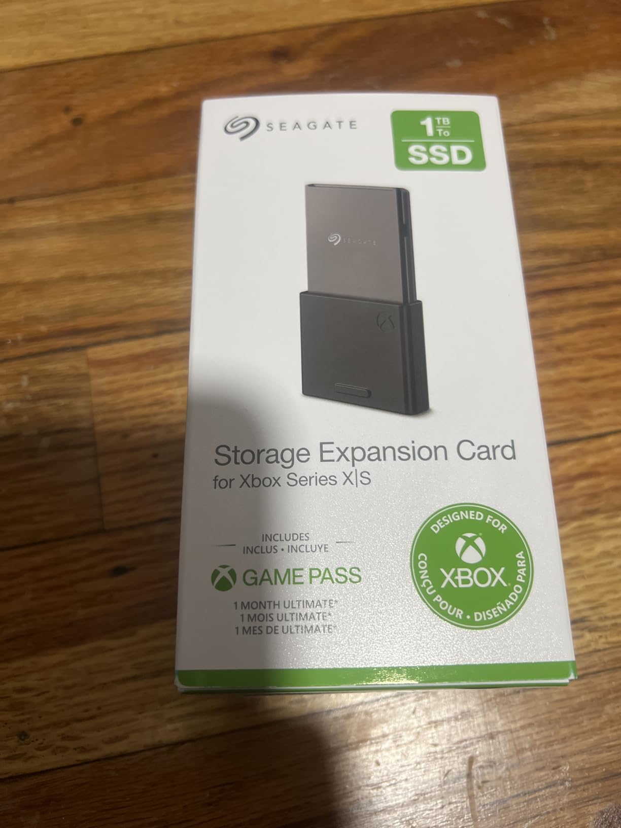 Seagate Storage Expansion Card for Xbox Series X|S 1TB Solid State Drive - NVMe Expansion SSD (STJR1000400) customer photo 1