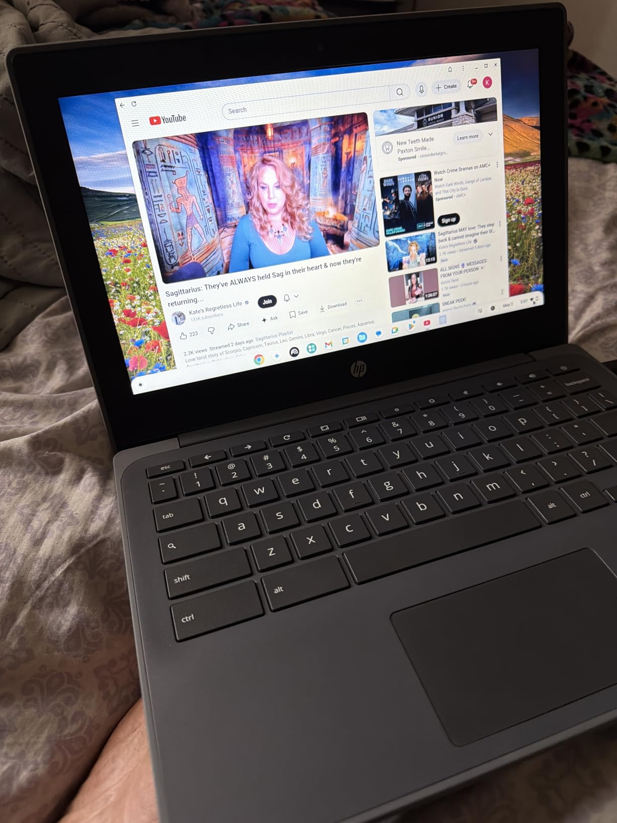 HP Chromebook 11A G8 Education Edition AMD A4-9120C 4GB DDR4-1866 SDRAM, 32GB eMMC 11.6-inch WLED HD Webcam Chrome OS (Renewed) customer photo 1