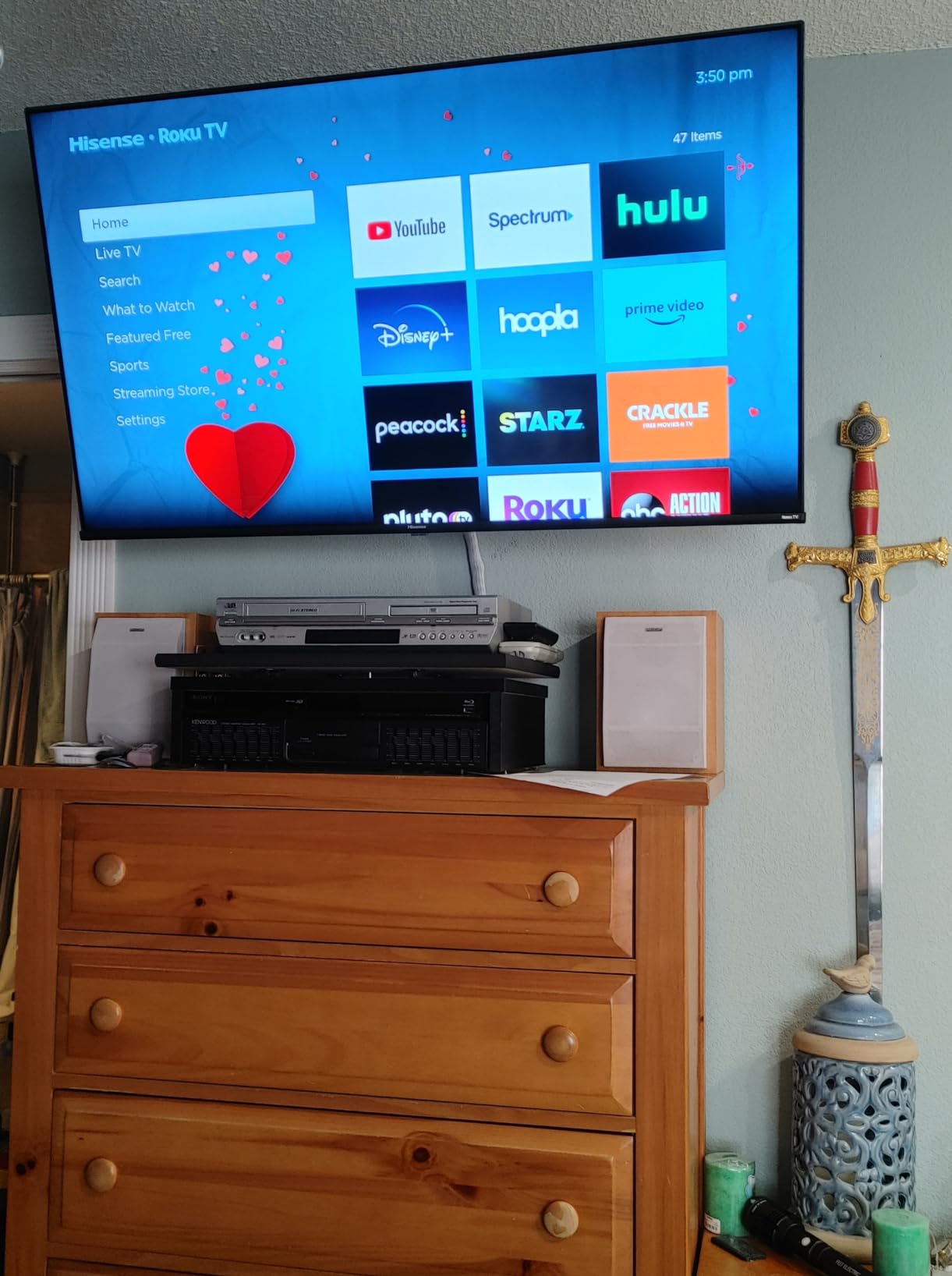 65-Inch Class R6 Series 4K UHD Smart Roku TV with Alexa Compatibility, Dolby Vision HDR, DTS Studio Sound, Game Mode (65R6G), Black customer photo 1