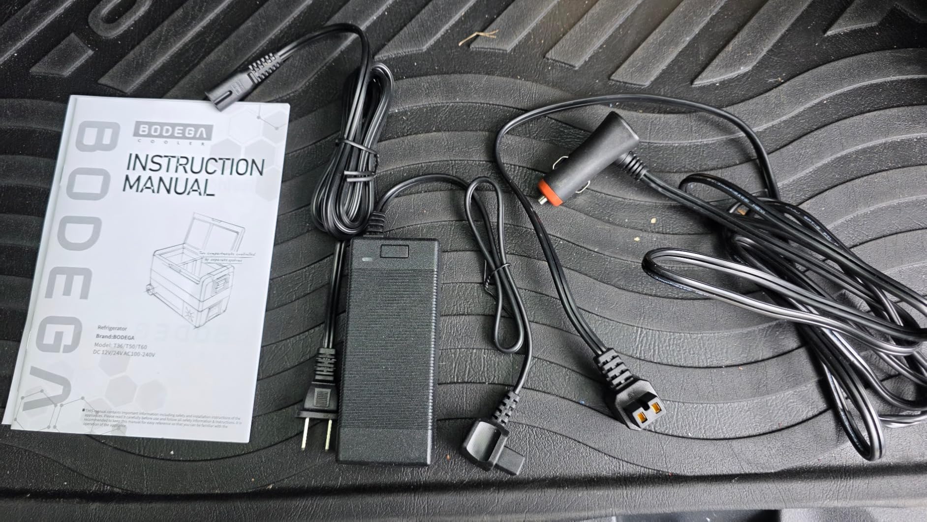 BODEGACOOLER 12 Volt Car Refrigerator, 53Quart RV Fridge APP Control, Portable Car Freezer, (50L) -4F-68F RV Electric Compressor Cooler 12/24V DC and 100-240V AC for Outdoor, Camping, Travel, Road Trip customer photo 1