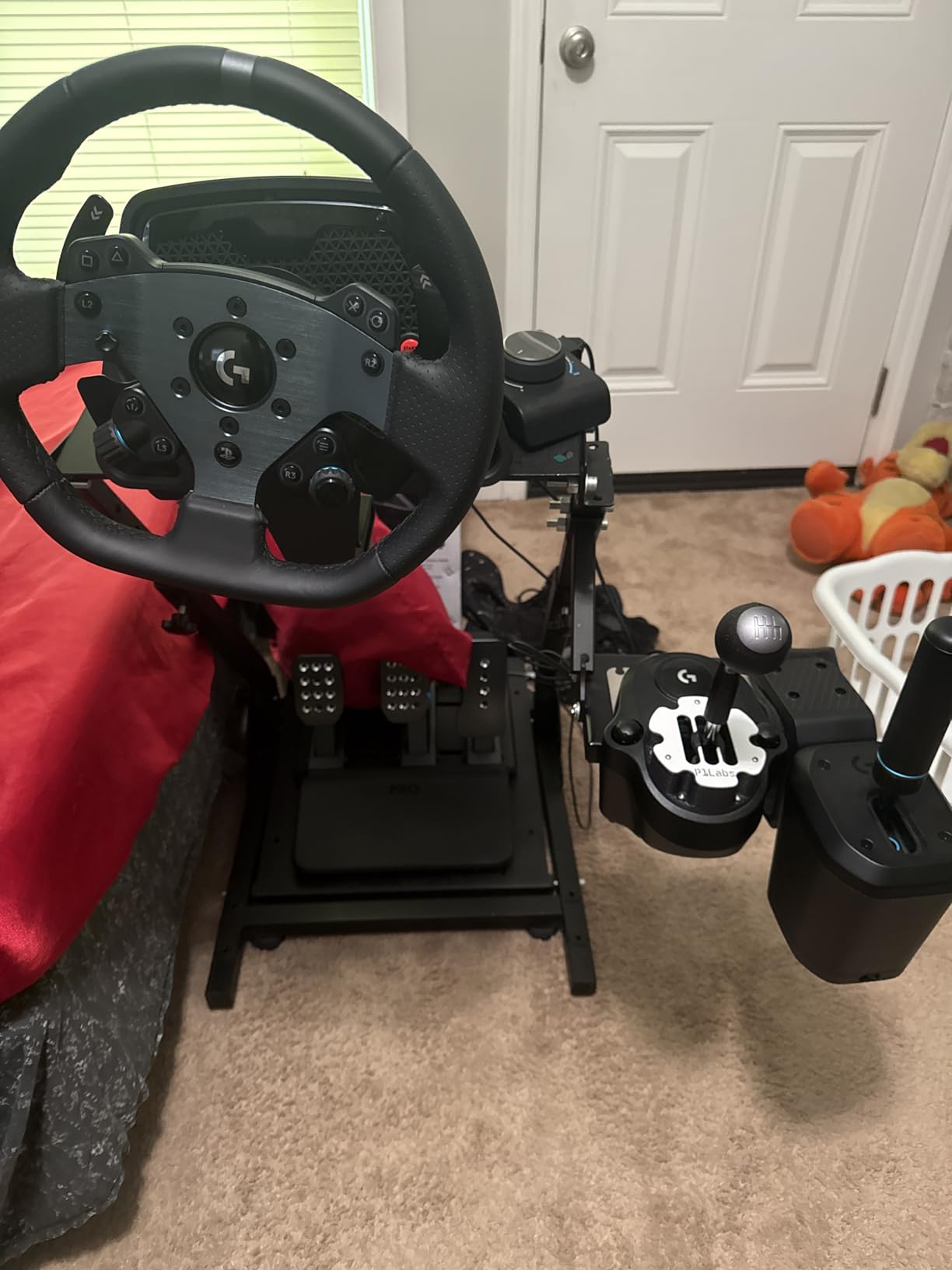 Logitech G PRO Racing Wheel - Steering Wheel for PC, PS4, PS5, Direct Drive 11 Nm Force, Ultra-Realistic Feedback, Magnetic Gear Shift Paddles, Dual Clutch, PRO Button Layout customer photo 1