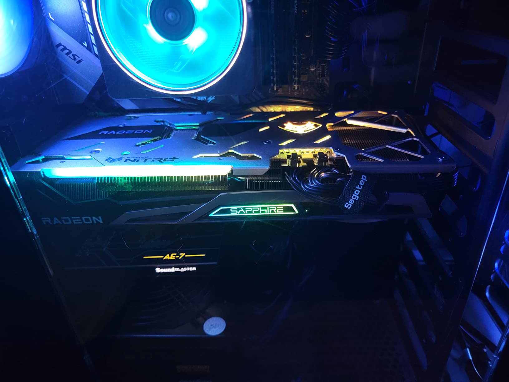 Sapphire 11306-01-20G Nitro+ AMD Radeon RX 6700 XT Gaming Graphics Card with 12GB GDDR6, AMD RDNA 2 customer photo 1