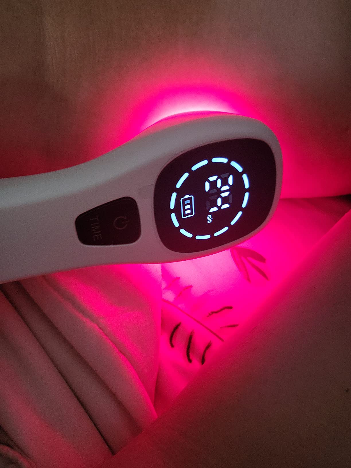 Cold Laser Human/Vet Device with LED Display Targets Joint and Muscles for Infrared Light (2x808nm + 12x650nm) customer photo 1