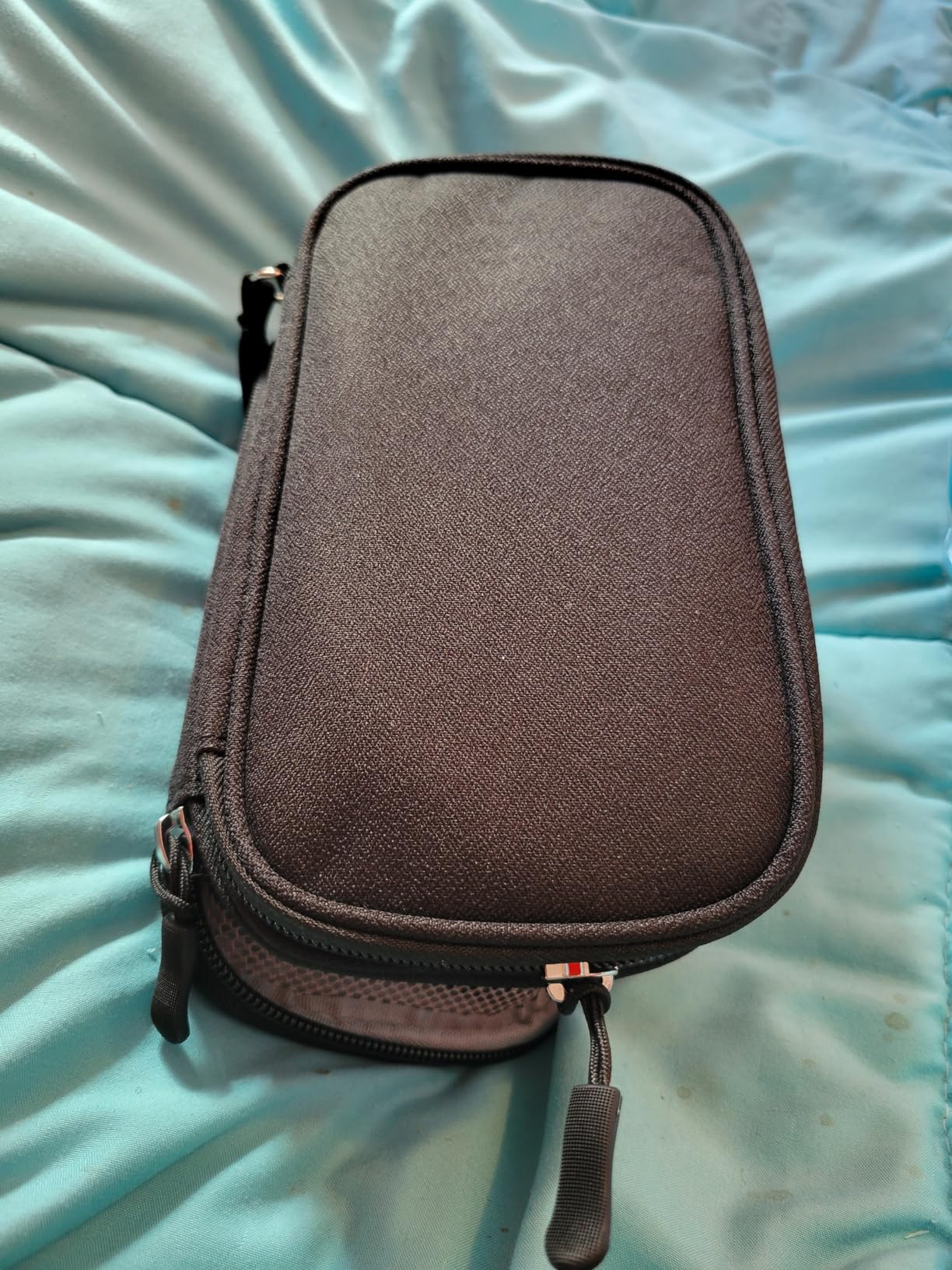 FYY Travel Cable Organizer Pouch Electronic Accessories Carry Case Portable Waterproof Double Layers All-in-One Storage Bag for Cord, Charger, Phone, Earphone Black customer photo 1