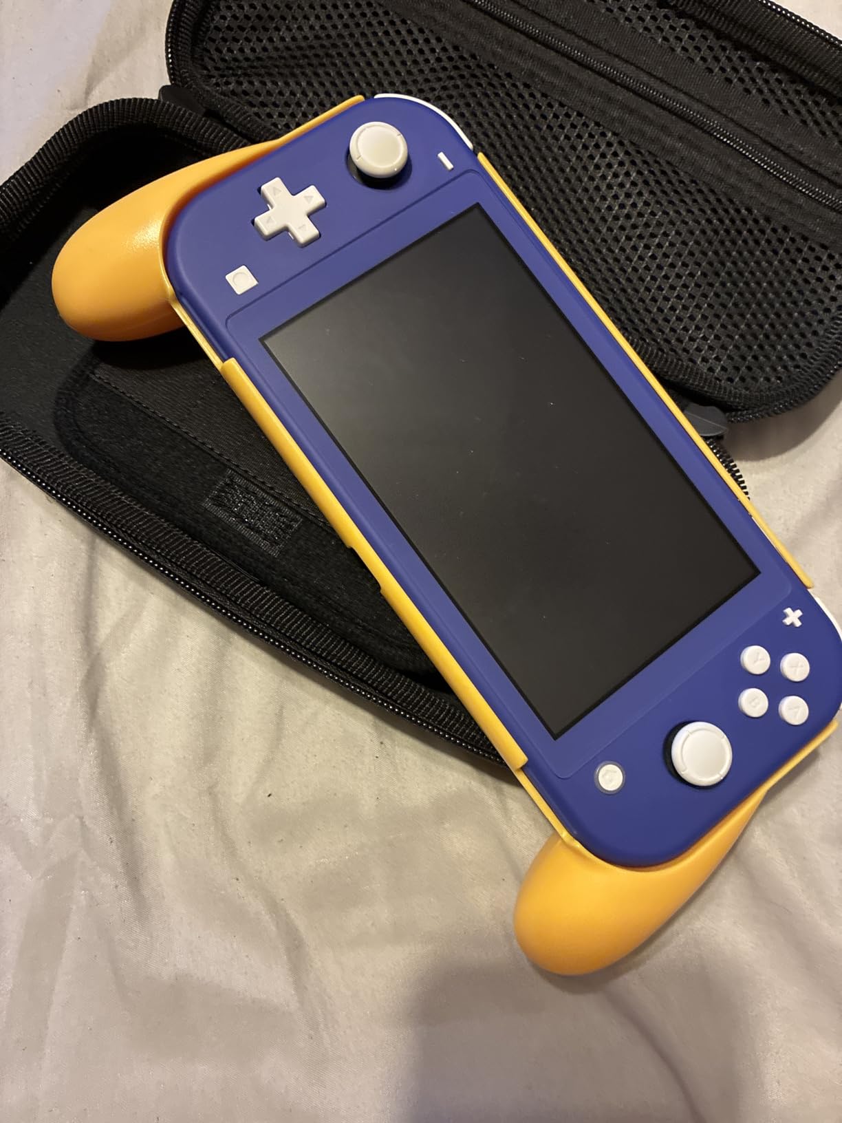 Grip for Nintendo Switch Lite - Ergonomic Non-Slip Handle, Coral Color Match, Easy to Install & Remove - Accessories for Nintendo Switch Lite Console customer photo 2
