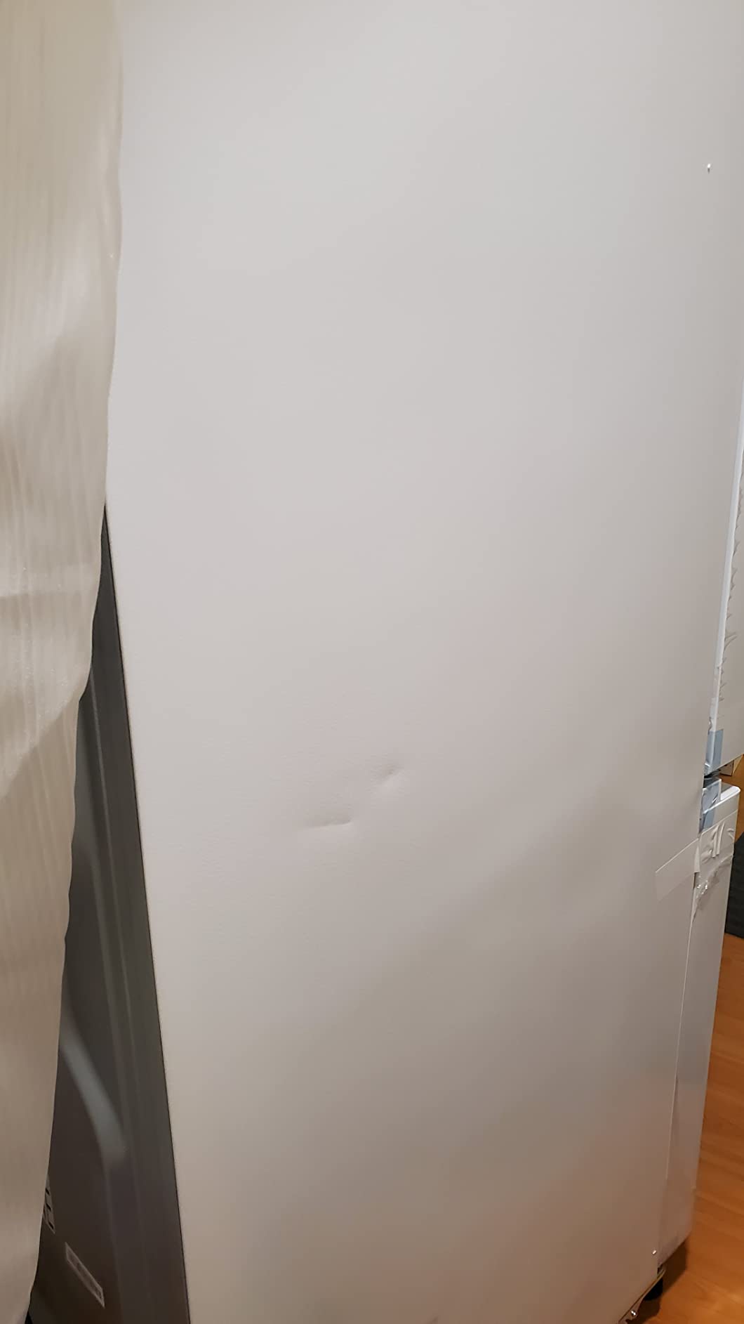 Galanz 3-Door French Door Refrigerator with Bottom Freezer & Adjustable Thermostat, 16 Cu Ft, White customer photo 2