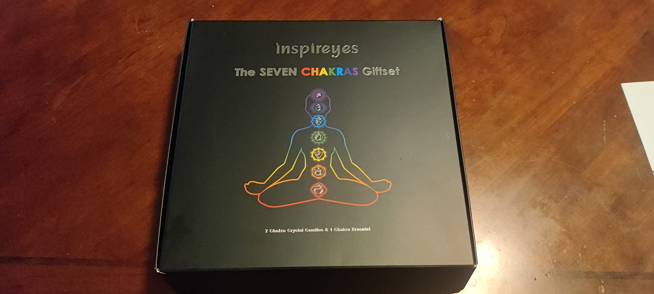 Inspireyes Chakra Candles with Premium Crystal and Healing Stones Luxury Meditation Scented Candles Gift Set for Women Stress Relief Spiritual Decor Healing Candles for Yoga, Aromatherapy customer photo 2