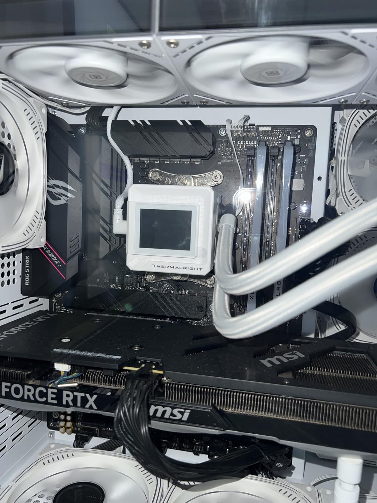 Asus ROG Strix B550-F Gaming WiFi II AMD AM4 (3rd Gen Ryzen) ATX Gaming Motherboard (PCIe 4.0,WiFi 6E, 2.5Gb LAN, BIOS Flashback, HDMI 2.1, Addressable Gen 2 RGB Header and Aura Sync) customer photo 2