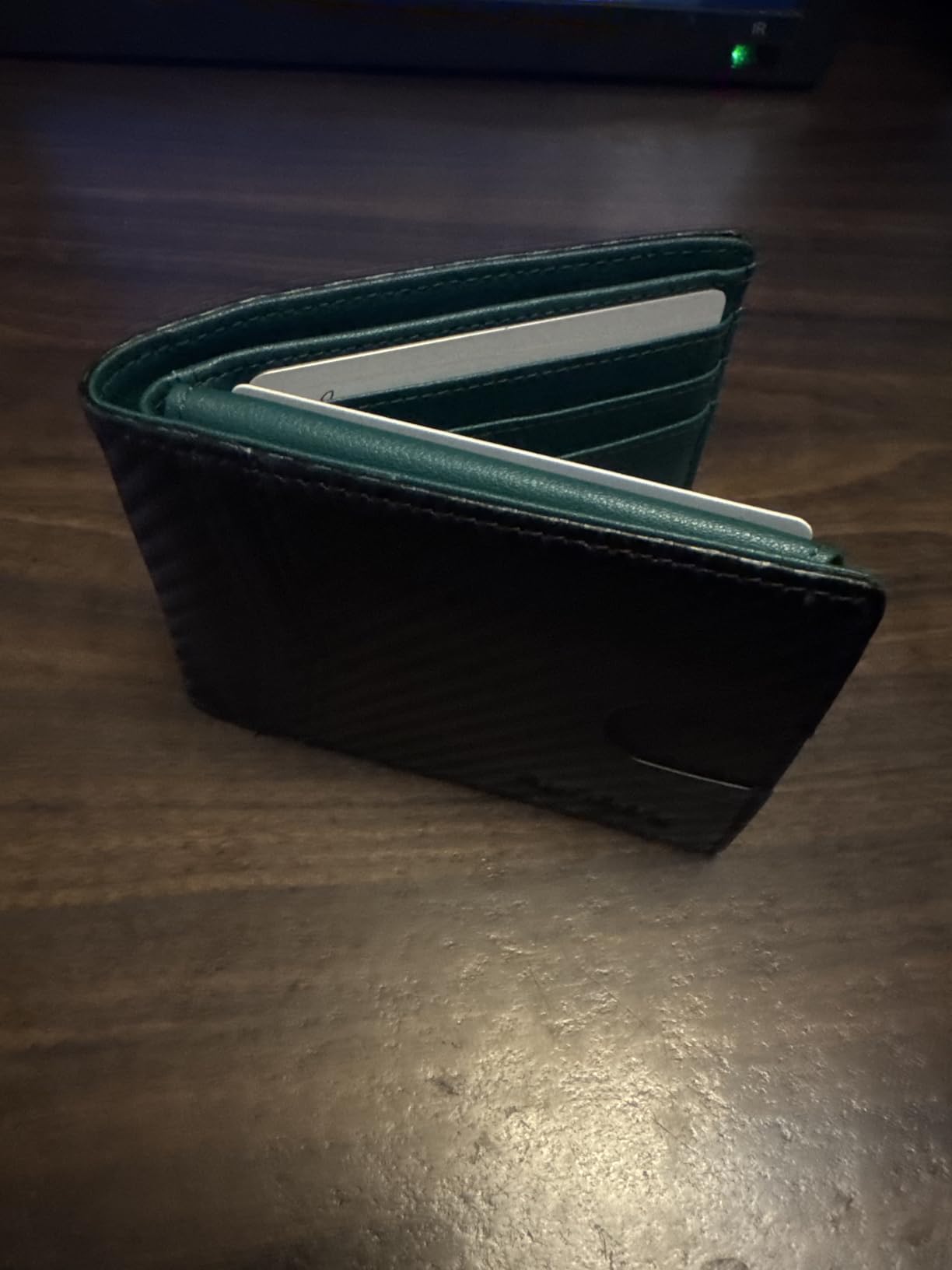 RUNBOX Wallet for Men - Slim RFID Leather Mens Bifold Novelty Wallets 2 ID Window With Gift Box Men's Accessories customer photo 2