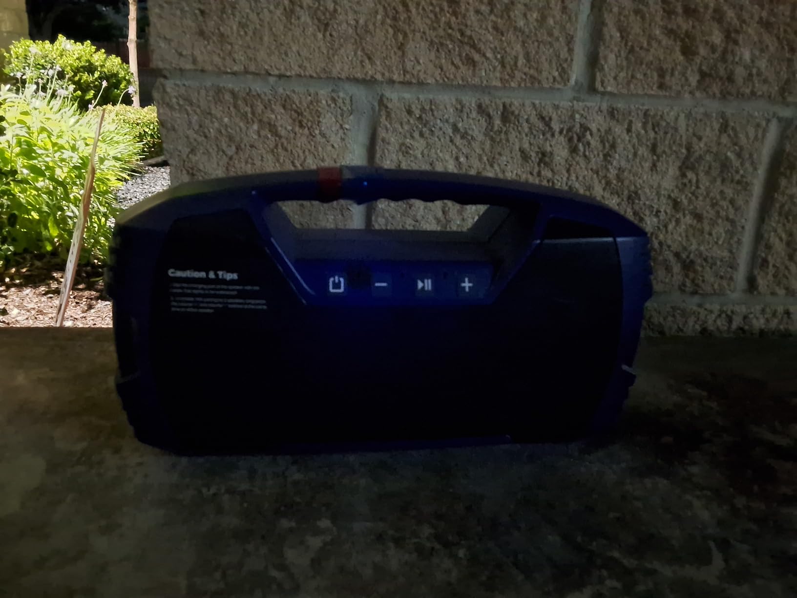 IPX7 Waterproof Outdoor Bluetooth Speaker, Wireless, 90W (Peak), 32H Playtime, Floating Design, Deep Bass & Loud Stereo Sound, Portable with Handle, Rugged for Pool, Beach, Kayaking, Hiking customer photo 1
