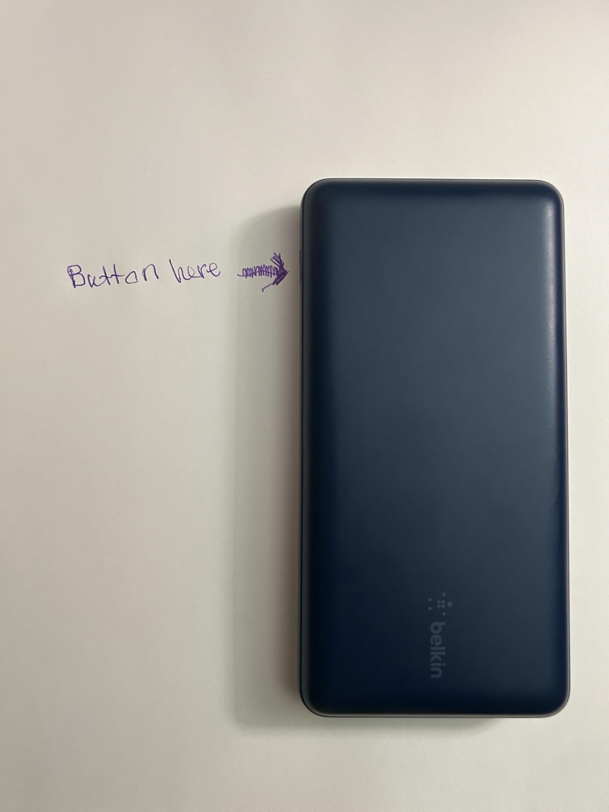 Belkin Portable Charger, USB-C Power Bank 20000 mAh w/ 2 USB-A Ports, 15W w/ Type-A to Type-C Cable - iPhone 17, Air, Pro, Pro Max, AirPods, Apple Watch, Samsung Galaxy S26, Google Pixel 10 - Black customer photo 1