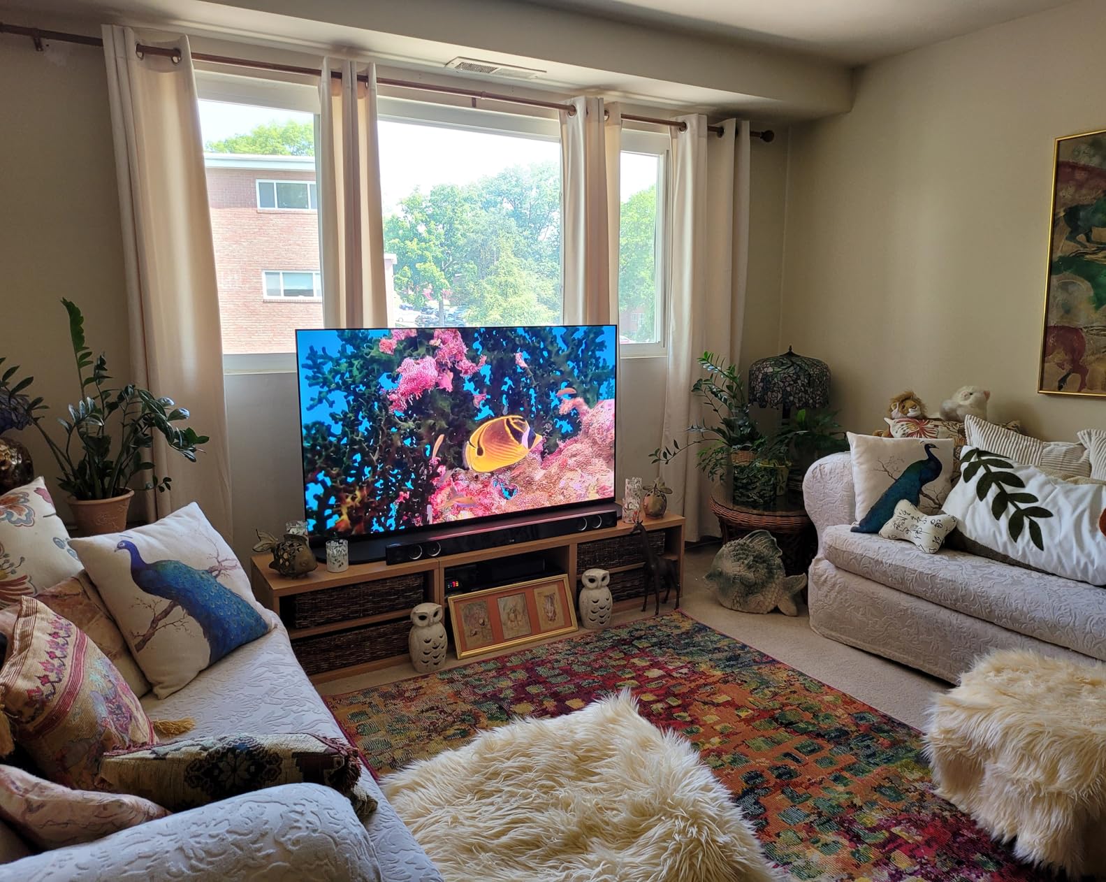 Sony 65 Inch 4K Ultra HD TV A95K Series: BRAVIA XR QD-OLED Smart Google TV with Dolby Vision HDR, Exclusive Features for PlayStation 5 (2022) customer photo 2