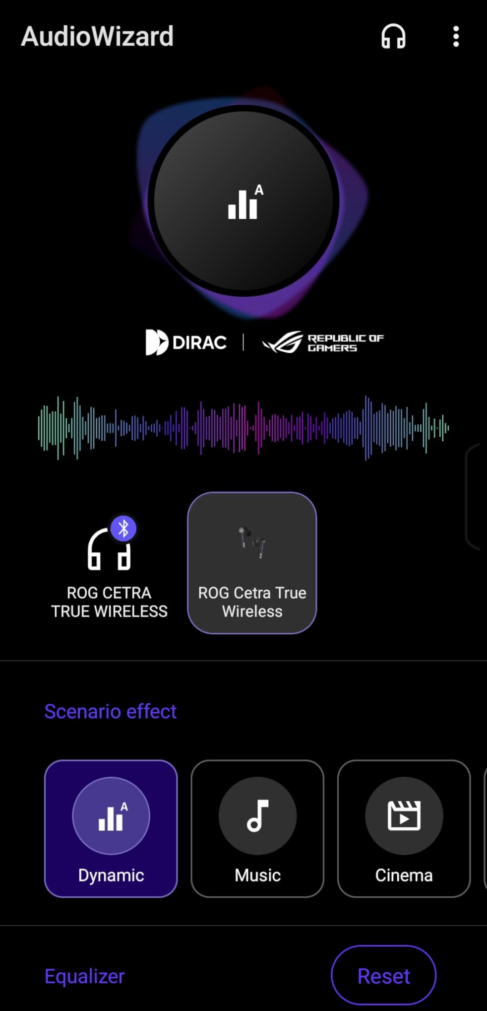 ASUS ROG Cetra True Wireless Gaming Earbuds - Bluetooth, Low-Latency, ANC Noise Cancelling, Touch Control, IPX4 Water Resistant, 27Hr Battery, Wireless Charging, for PC, Mobile, Switch, Ally/X - Black customer photo 1
