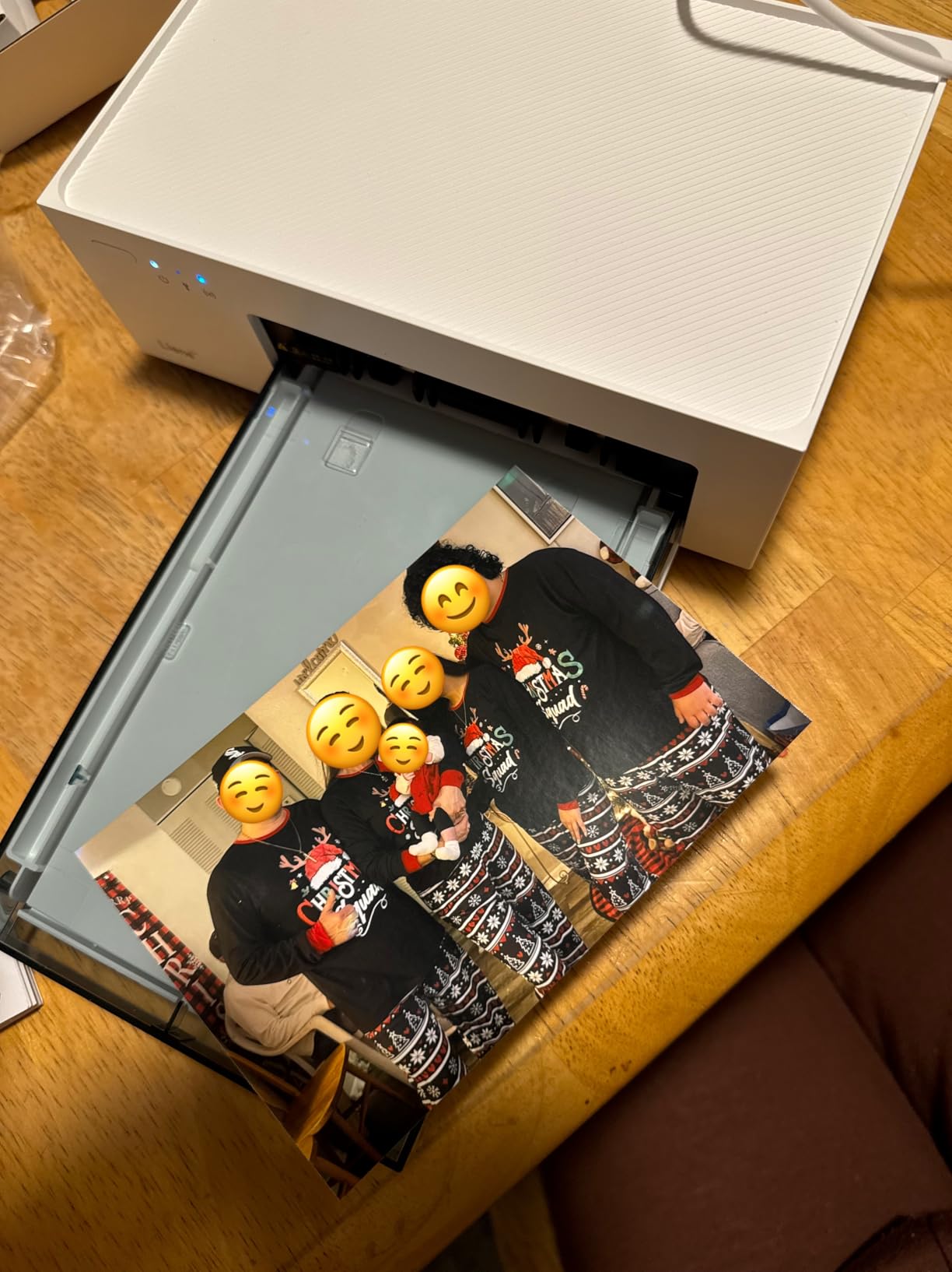 Liene M100 4x6'' Photo Printer, Phone Printer 100 Sheets & 3 Cartridges, Full-Color Photo, Portable Instant Photo Printer for iPhone Android, Thermal Dye Sublimation, Wi-Fi Picture Printer 100 Papers customer photo 2