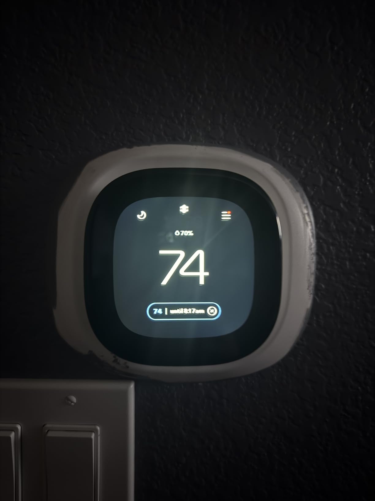 ecobee Smart Thermostat Enhanced, Programmable Wifi Thermostat | Works with Siri, Alexa, Google Assistant - Energy Star Certified - Smart Home customer photo 1