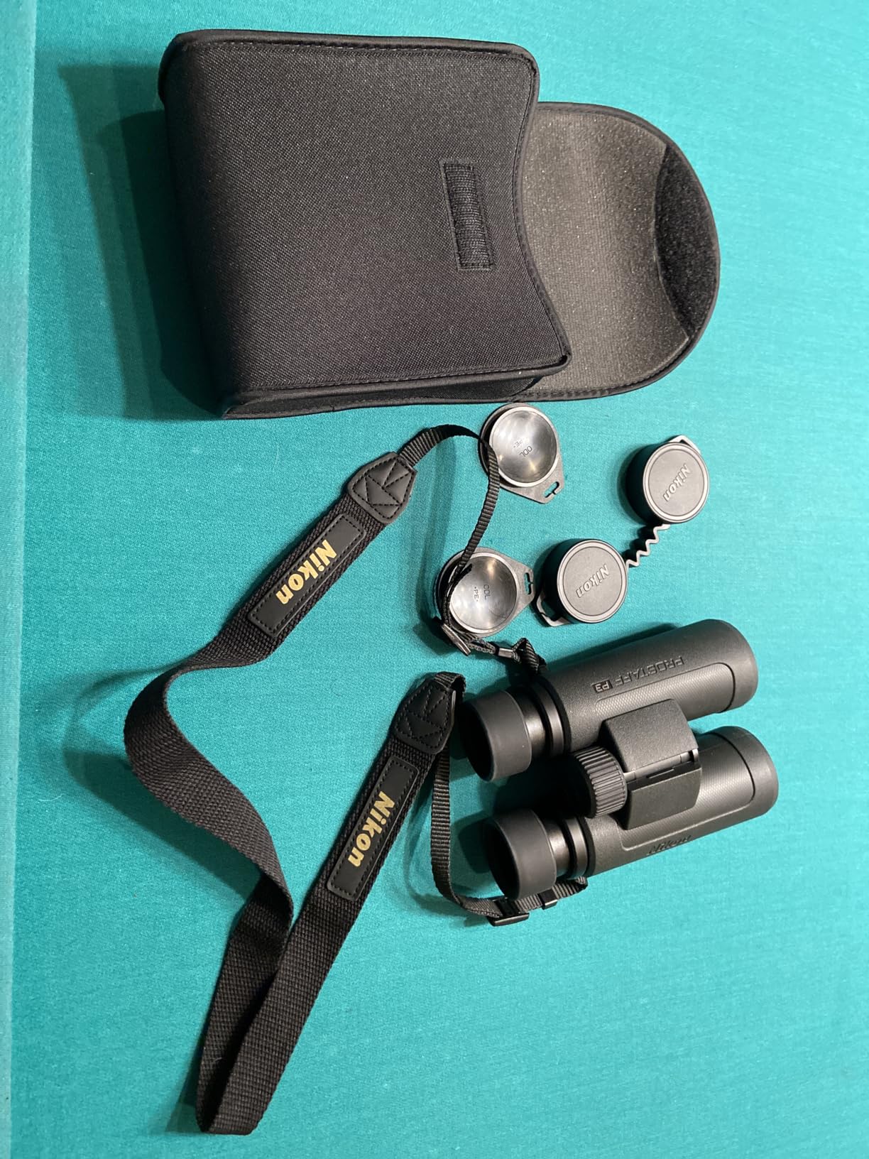 Nikon PROSTAFF P3 10x42 Binocular | Waterproof, fogproof, rubber-armored Full-Size Binocular, wide field of view & long eye relief | Official Nikon USA Model customer photo 1