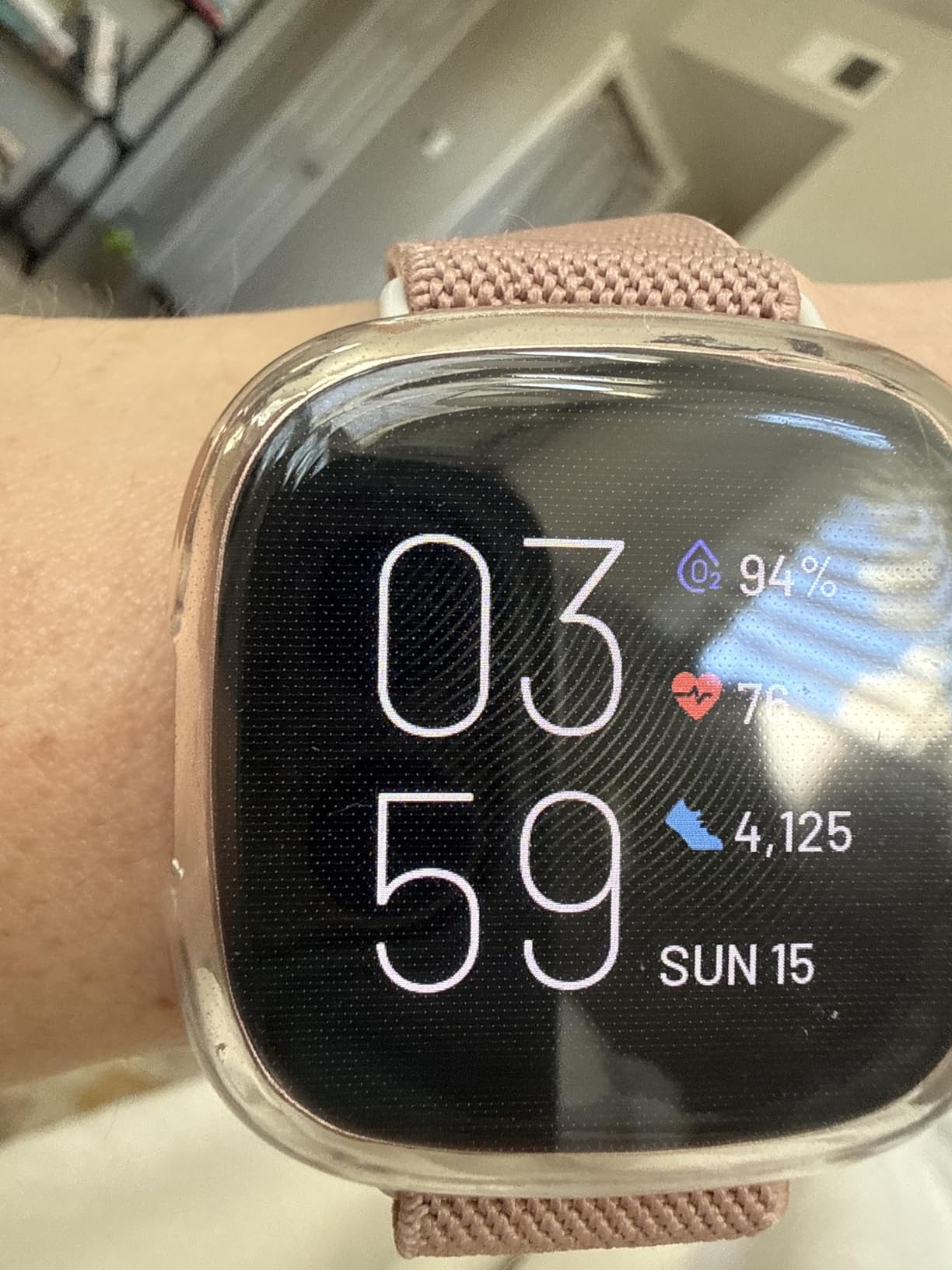 Fitbit Versa 4 Fitness Smartwatch with Daily Readiness - 3-Month Google Health Premium Membership Included - GPS, 24/7 Heart Rate, 40+ Exercise Modes, Sleep Tracking - Pink Sand/Copper Rose customer photo 1