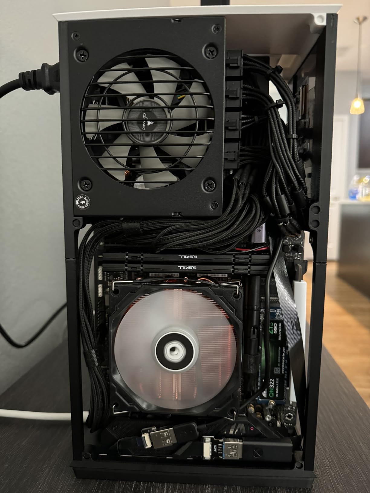 Thermalright AXP90 X47 Full Low Profile CPU Cooler, 47mm Height, with TL-9015R Slim PWM CPU Fan,Pure Copper Version, Computer ITX Heatsink Cooler, for AMD:AM4 AM5/Intel 1150/1151/1200/1700 customer photo 2