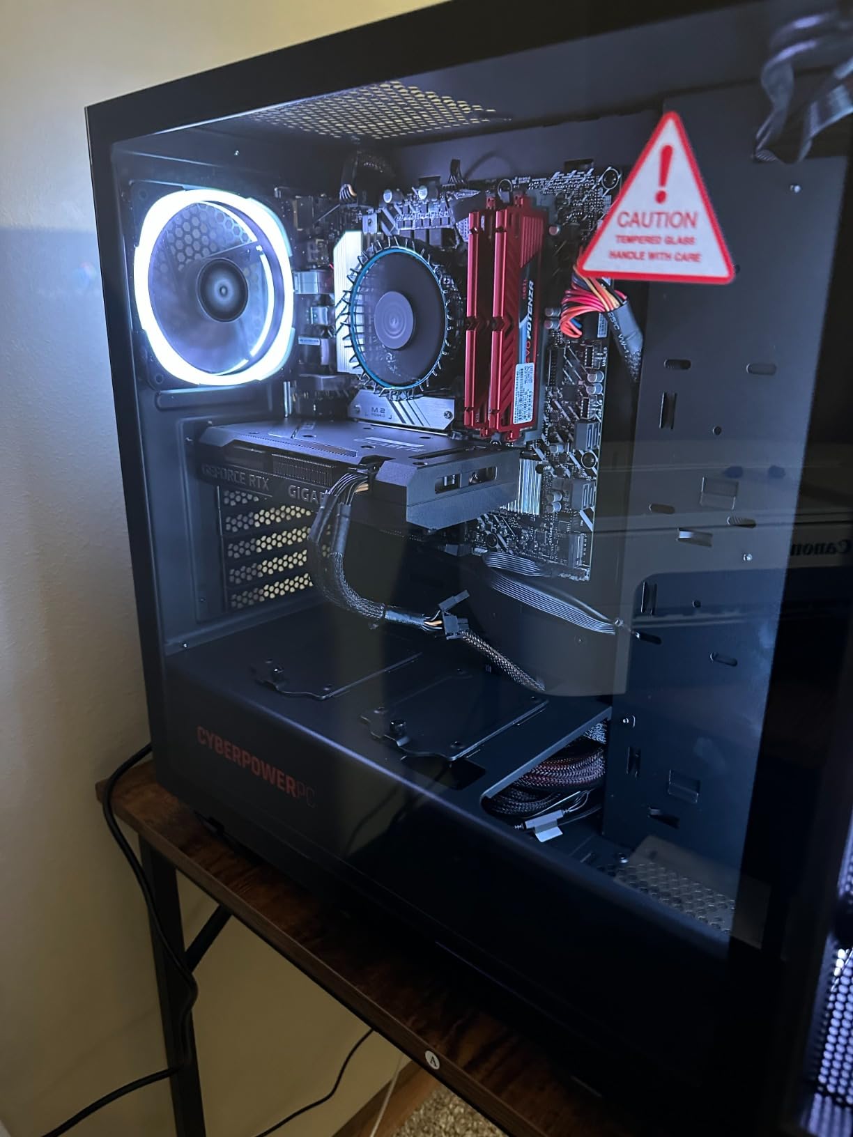 CyberPowerPC Gamer Xtreme VR Gaming PC, Intel Core i7-12700F 2.1GHz, GeForce RTX 3060 12GB, 16GB DDR4, 1TB NVMe SSD customer photo 1
