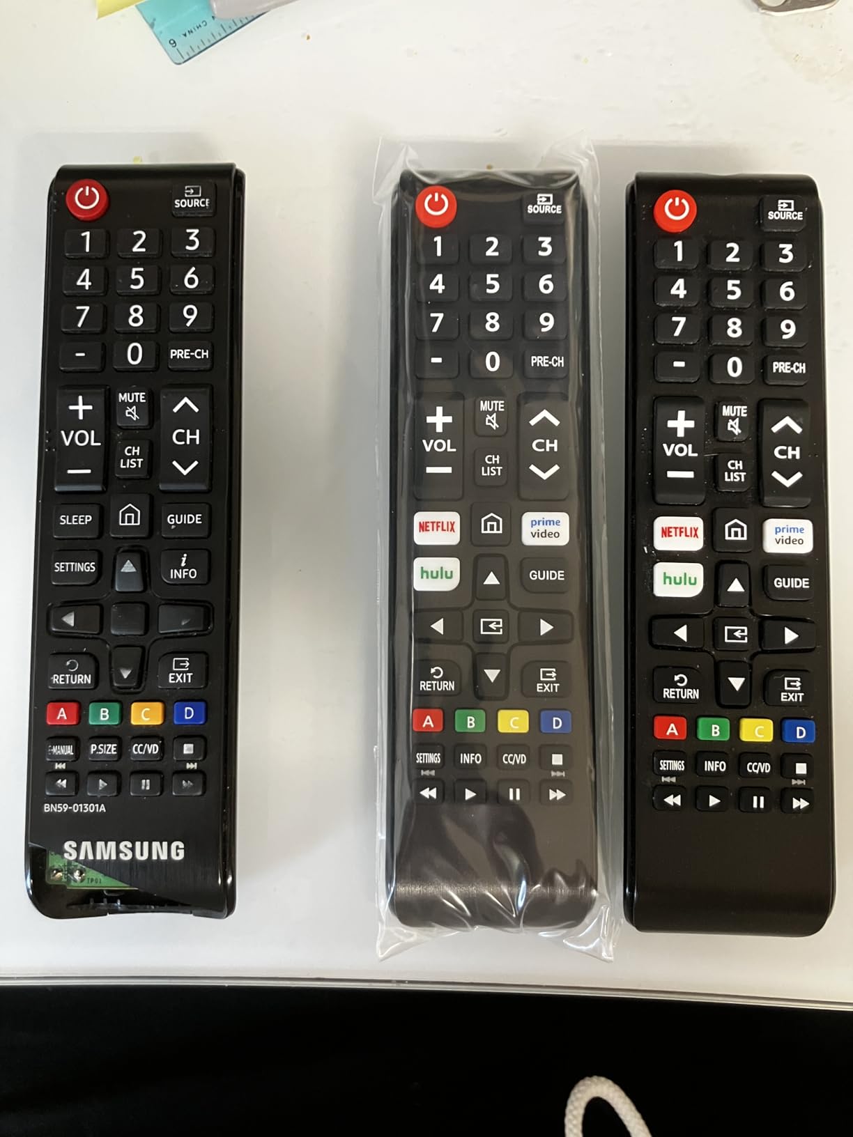 Pack of 2 New Universal Remote for All Samsung TV Remote, Replacement Compatible for All Samsung Smart TV, LED, LCD, HDTV, 3D, Series TV customer photo 1