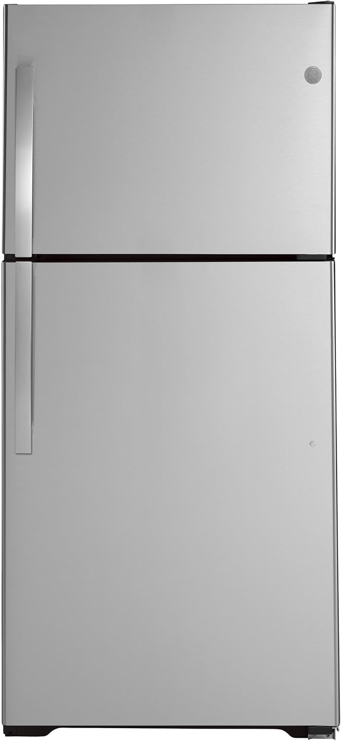 GE 21.9 Cu. Ft. Top-Freezer Refrigerator customer photo 1