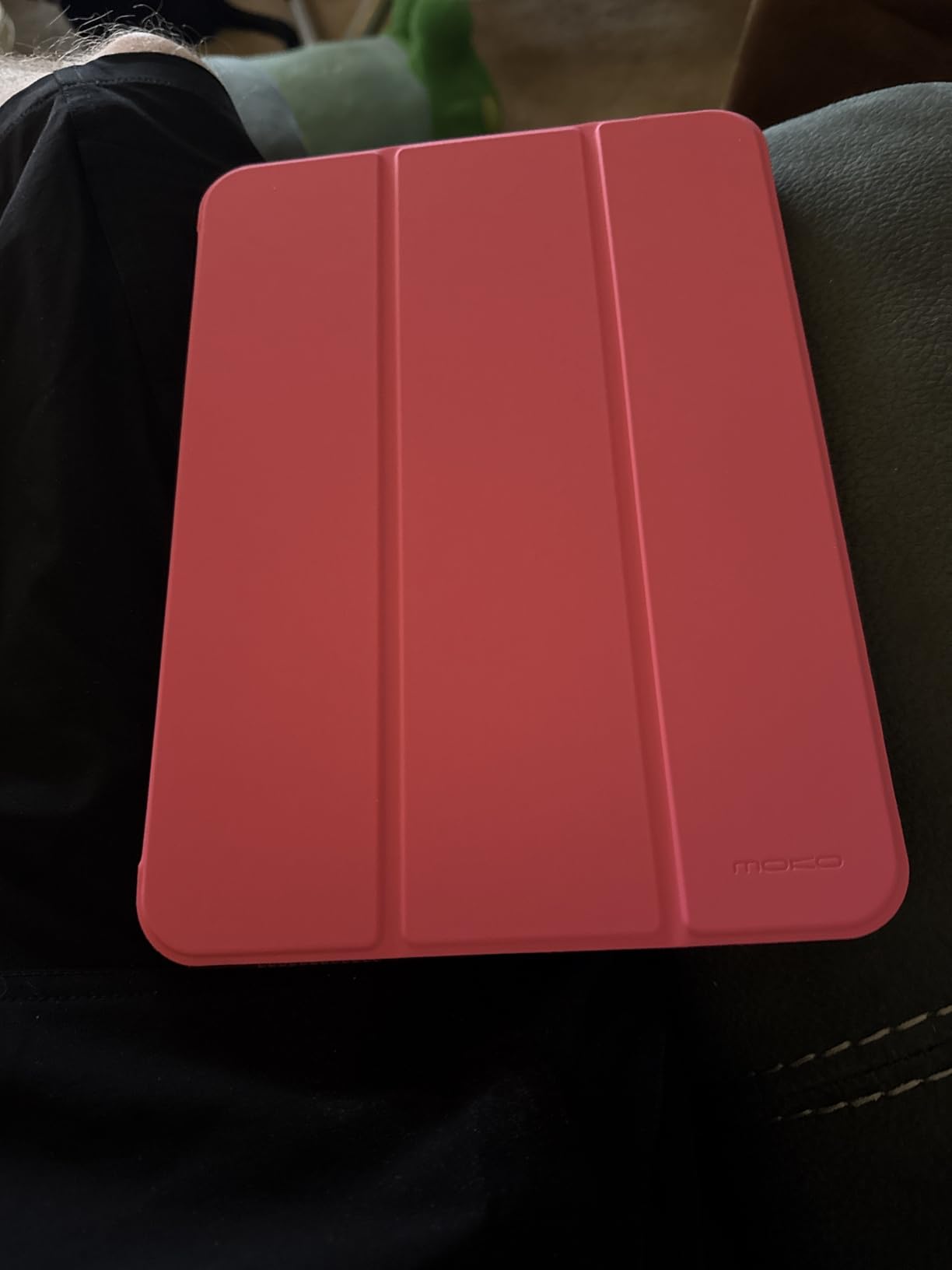 MoKo for iPad (A16) 11th Generation Case 11 Inch 2025, iPad 10th Generation Case 10.9 Inch 2022, Slim Stand Hard PC Translucent Back Shell Smart Cover, Support Touch ID, Auto Wake/Sleep, Navy Blue customer photo 2