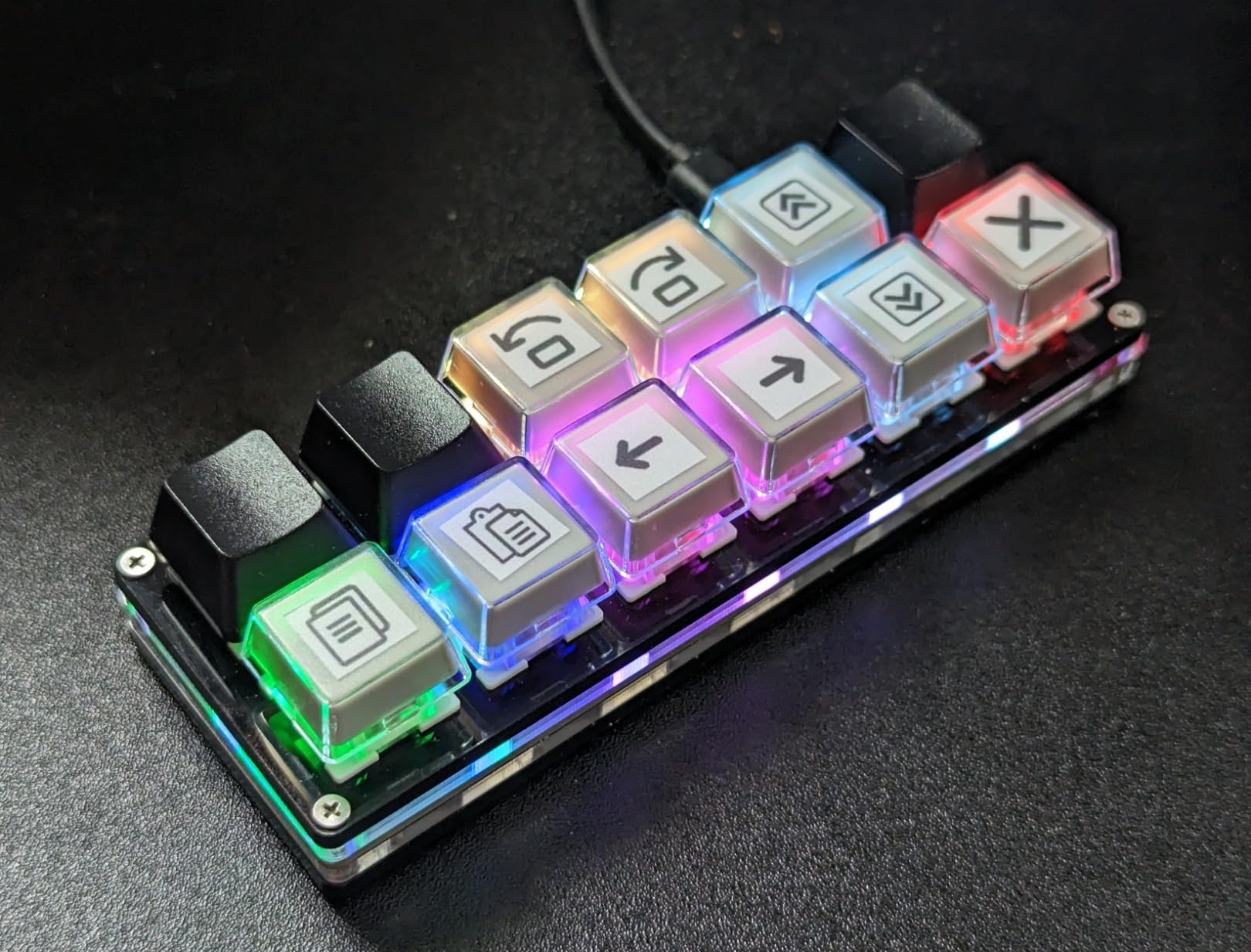 BTXETUEL 12 Key Mechanical Gaming Keyboard One Handed Keypad USB-C Wired OSU Keypad Programmable and Hot Swappable Keyboard customer photo 2