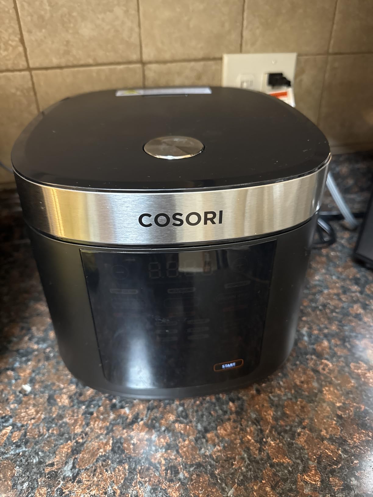 Cosori Rice Cooker 10 Cup, Fuzzy Logic, Ceramic Coating Inner Pot,18-in-1 customer photo 2