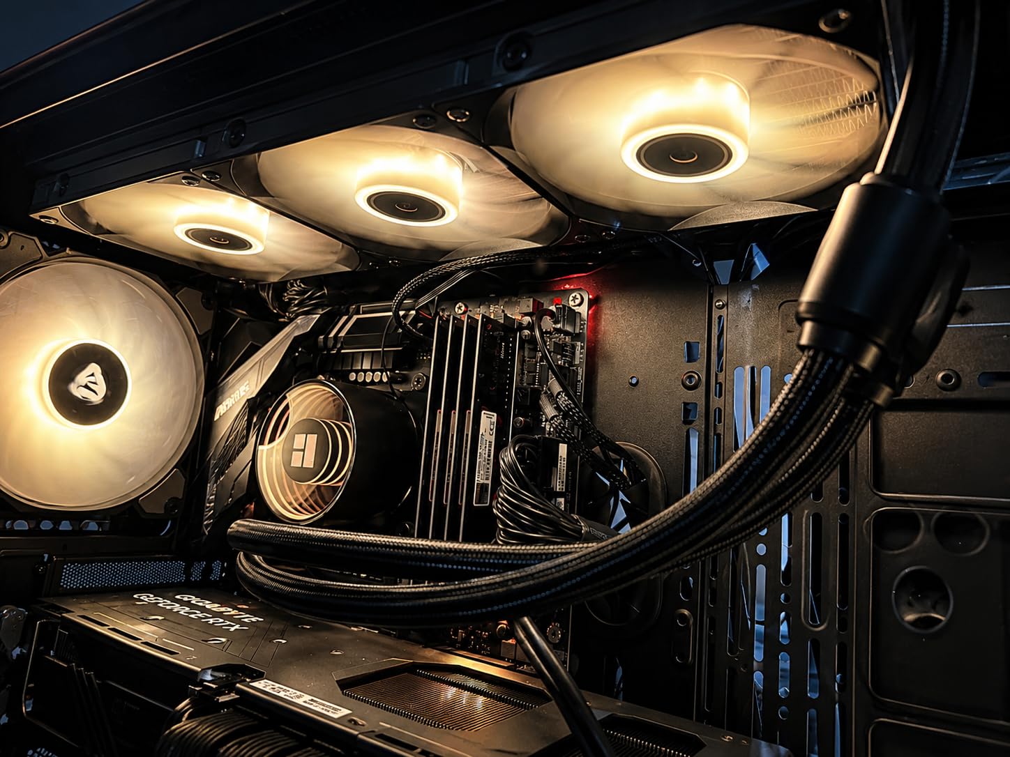 Thermalright Frozen Notte 360 Black ARGB V2 Water Cooling CPU Cooler, 360 Black CPU Cooler Specifications, 3x120mm PWM Fans, S-FDB Bearings, Suitable for AMD/AM4, Intel LGA 1700/1150/1151/1200/2011 customer photo 1