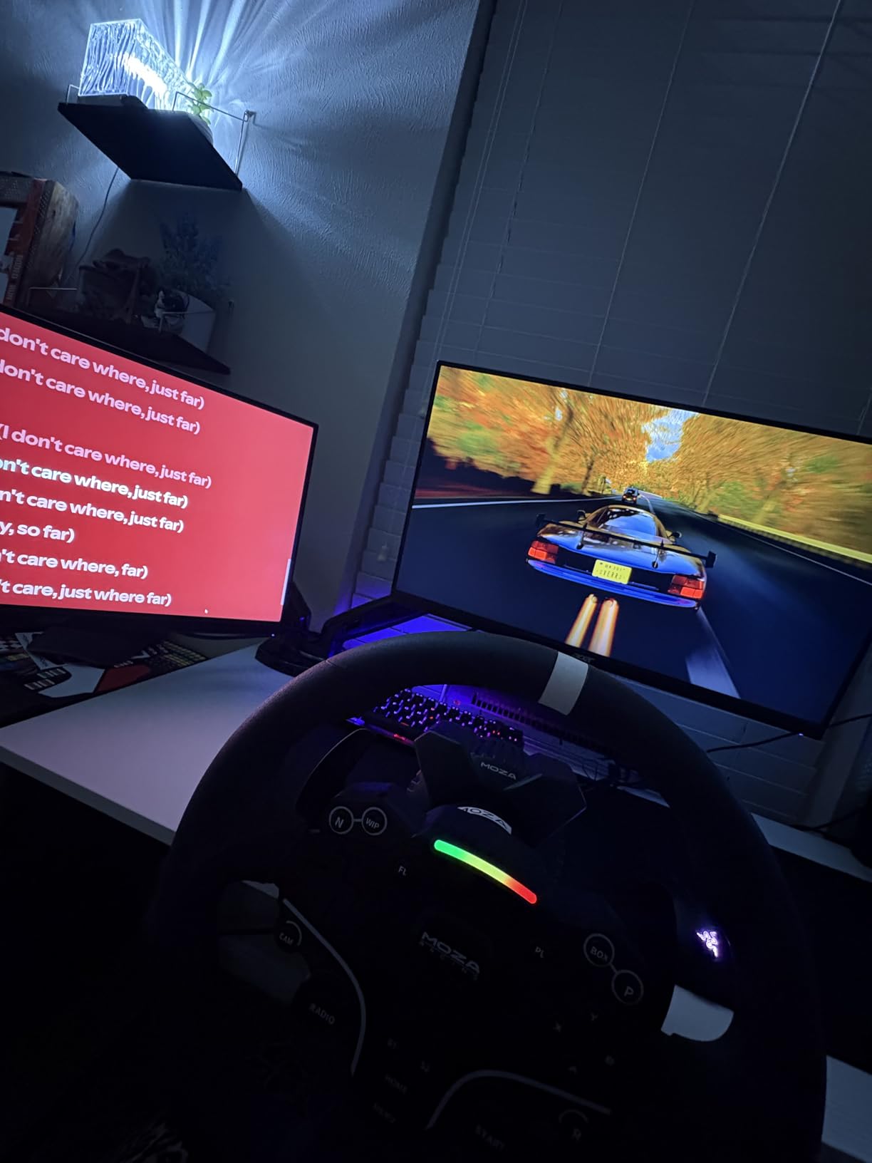 MOZA R3 Racing Wheel and Pedals Bundle for PC, 3.9Nm Direct Drive WheelBase, 11-inch ES Lite Steering Wheel, Pedals and Desk Clamp High-Performance Game Racing Simulator for PC User customer photo 1