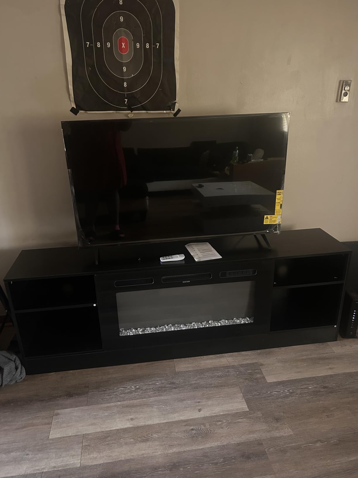 oneinmil Fireplace TV Stand with 36