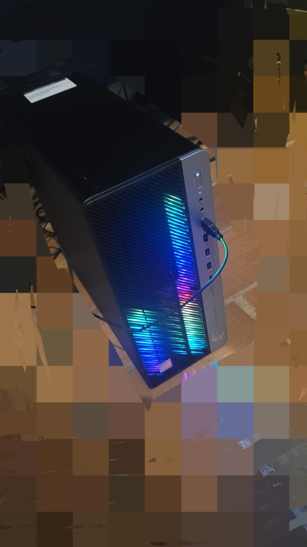 HP Gaming PC Desktop Computer - Intel Quad I5-7500 up to 3.8GHz, GeForce GTX 1660 Super 6G, 32GB DDR4 Memory, 128G SSD + 3TB, RGB Keyboard & Mouse, WiFi & Bluetooth 5.0, Win 11 Pro (Renewed) customer photo 1