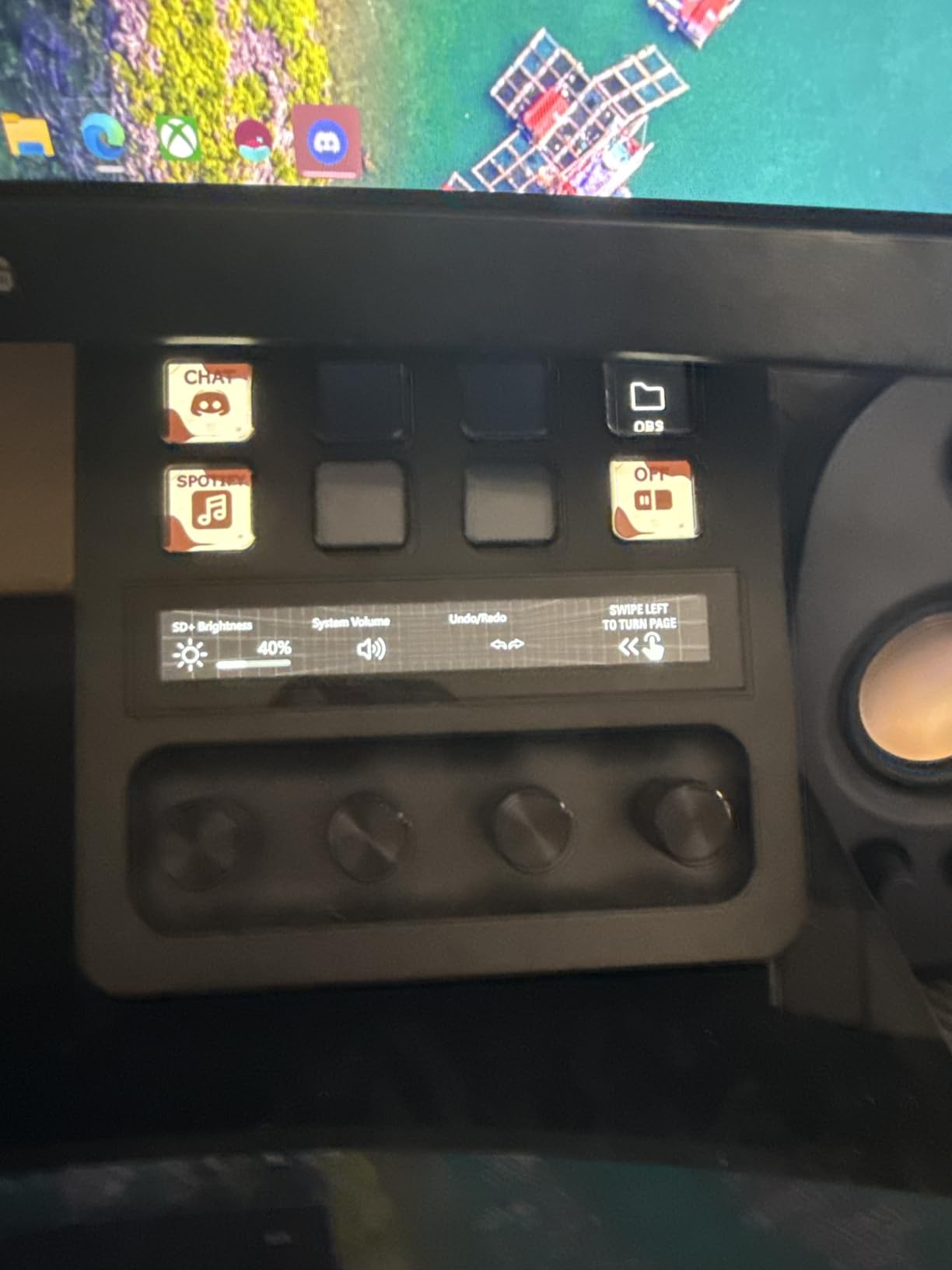 Stream Deck +, Audio Mixer and Studio Controller | LCD keys, dials and touch strip, Multi actions and smart profiles, Unlocks Wave Link mixing, Works with Mac and PC customer photo 1