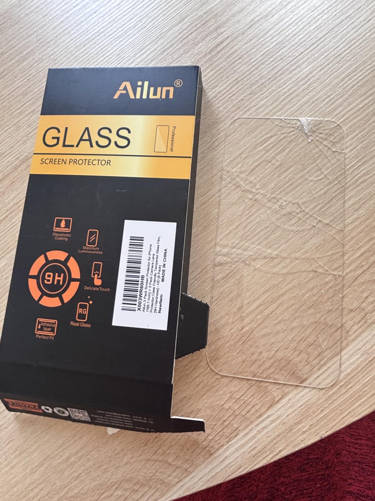 Ailun Screen Protector for iPad 11th A16 2025 [11 Inch] / 10th Generation 2022 [10.9 Inch], Tempered Glass [Face ID & Apple Pencil Compatible] Ultra Sensitive Case Friendly [2 Pack] customer photo 1