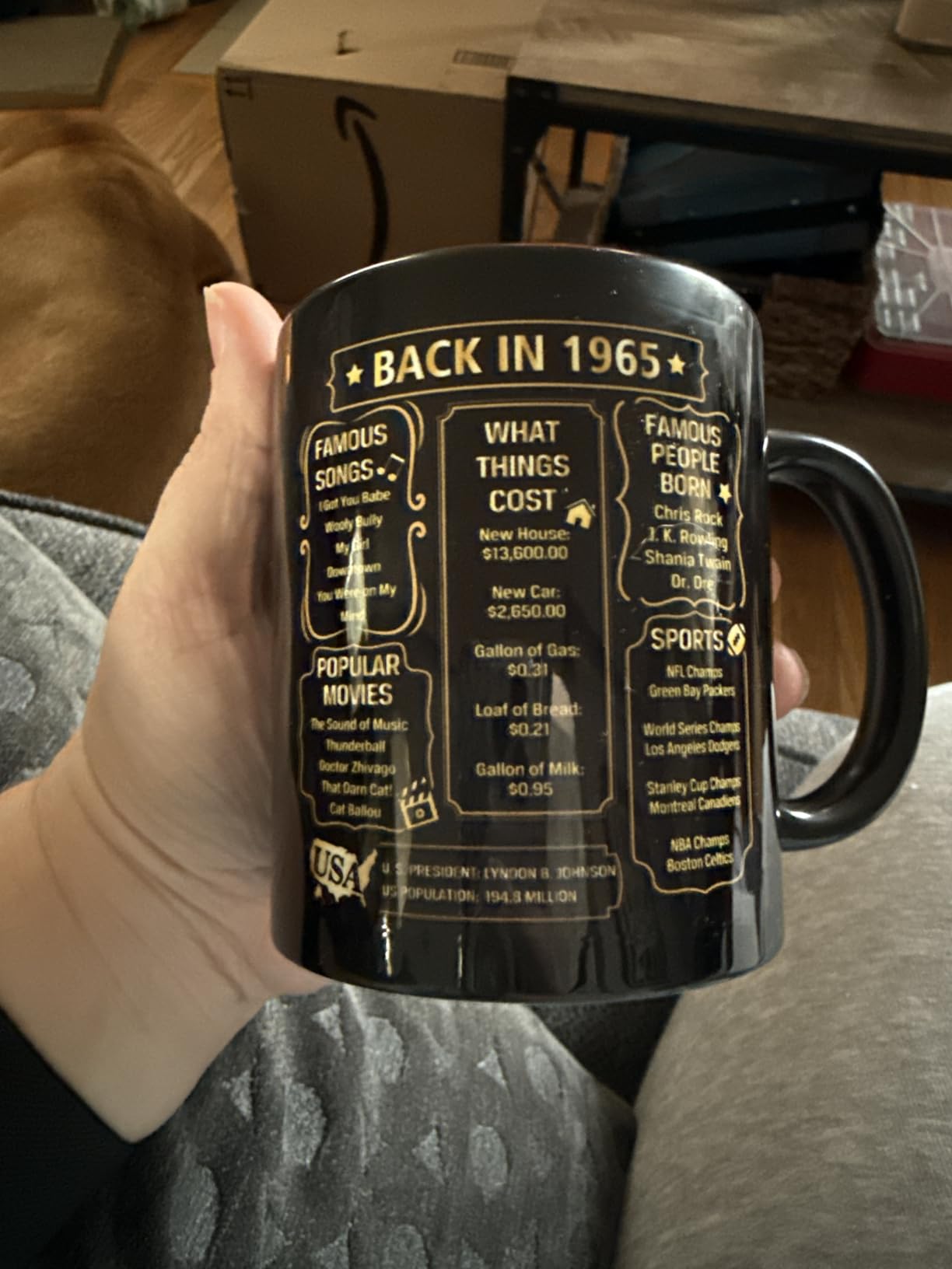 QUPT 80th Birthday Gifts for Women Men, 80th Birthday Gifts for Him, 1946 Birthday Gifts for Women Men, 80 Years Old Gifts, 1946 Birthday Gifts for Her Him, 80th Birthday Presents Coffee Mug customer photo 1