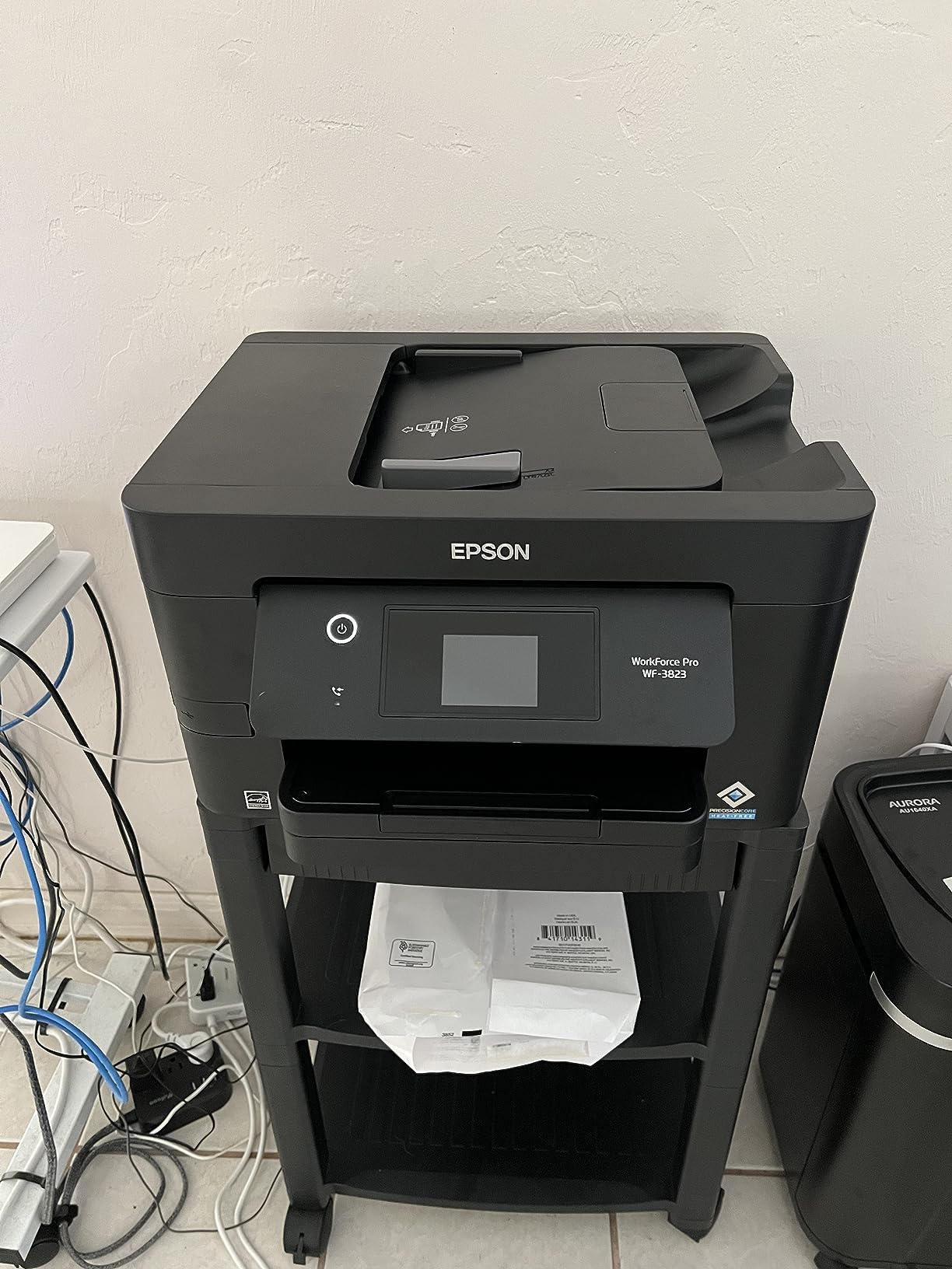 Epson Workforce Pro WF-3823 Wireless Color All-in-One Inkjet Printer customer photo 1