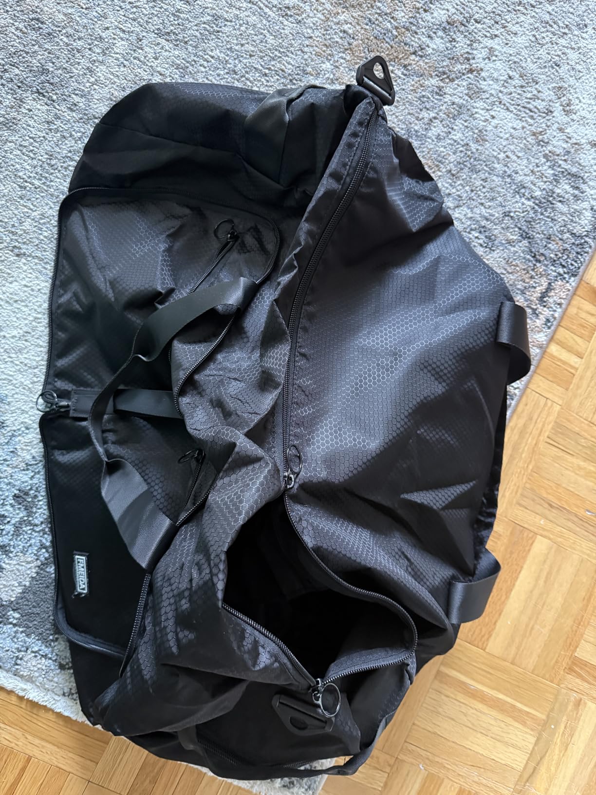 Fmeida 65L Duffle Bag Foldable Travel Duffel Bags for Men Women Travel Bag customer photo 2